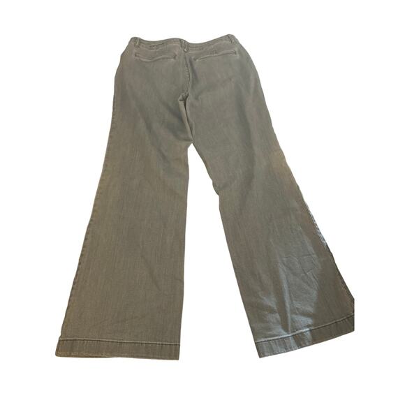 Coldwater Creek Light Wash High Rise Wide Leg Denim Jeans, Plus Size 16, Women's - Picture 3 of 7